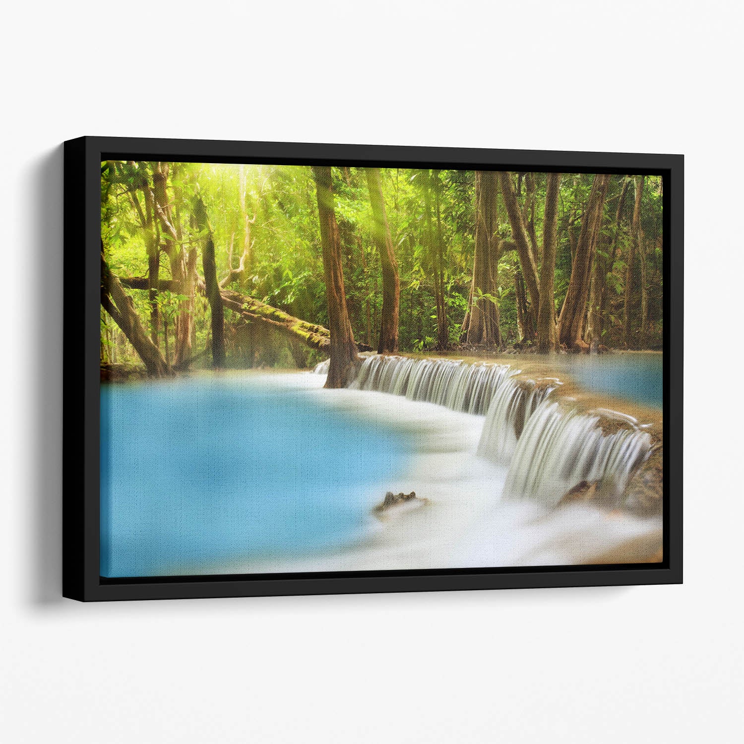 Level two of Huai Mae Floating Framed Canvas