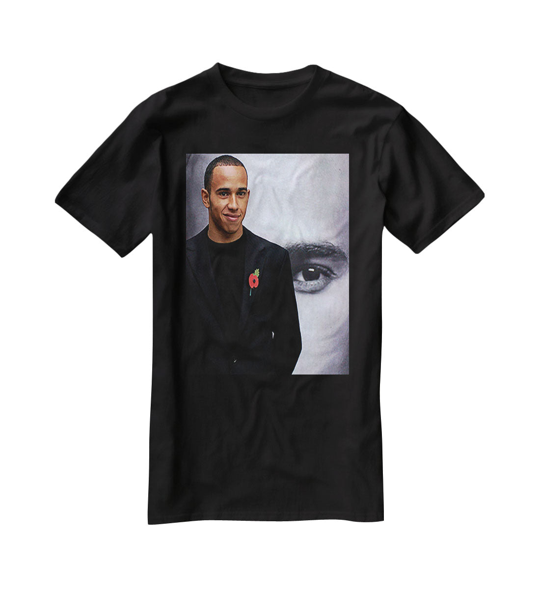 Lewis Hamilton T-Shirt - Canvas Art Rocks - 1