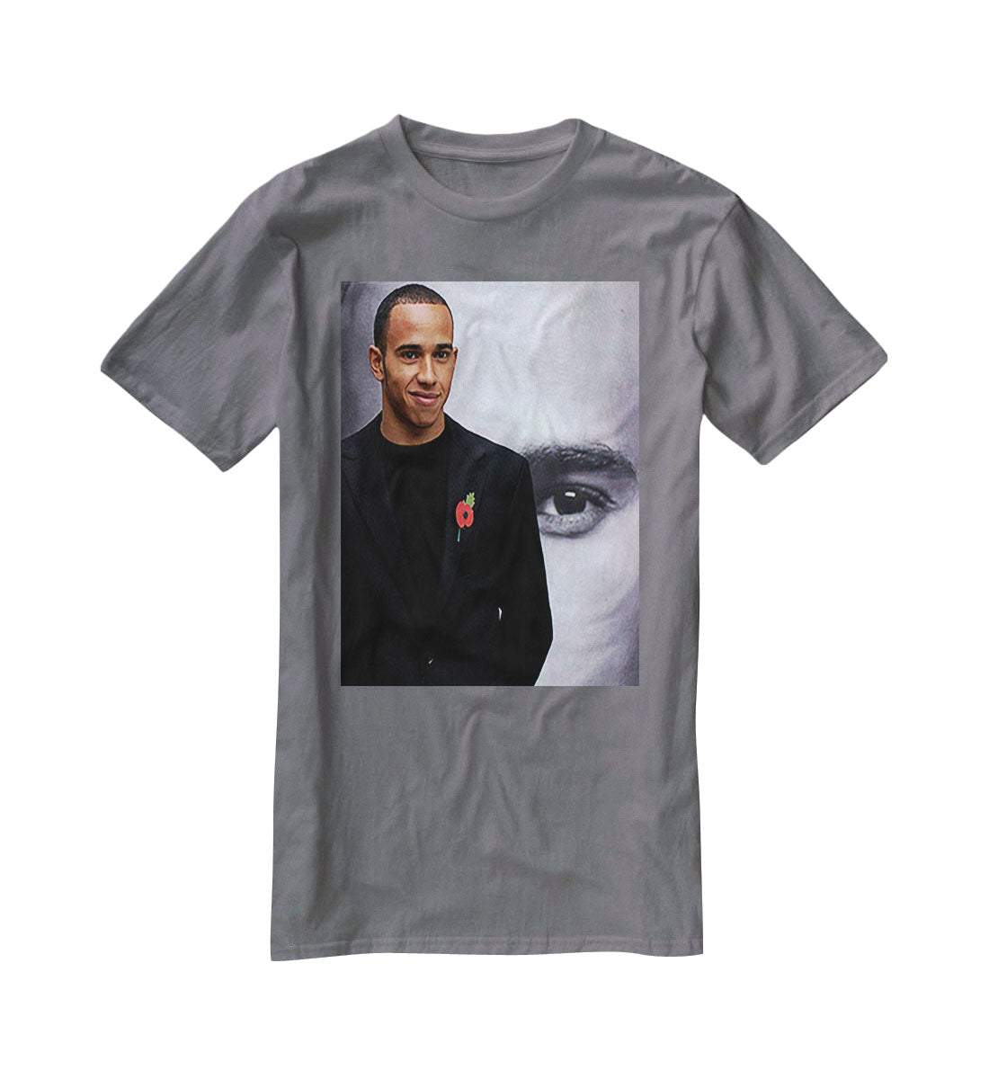 Lewis Hamilton T-Shirt - Canvas Art Rocks - 3