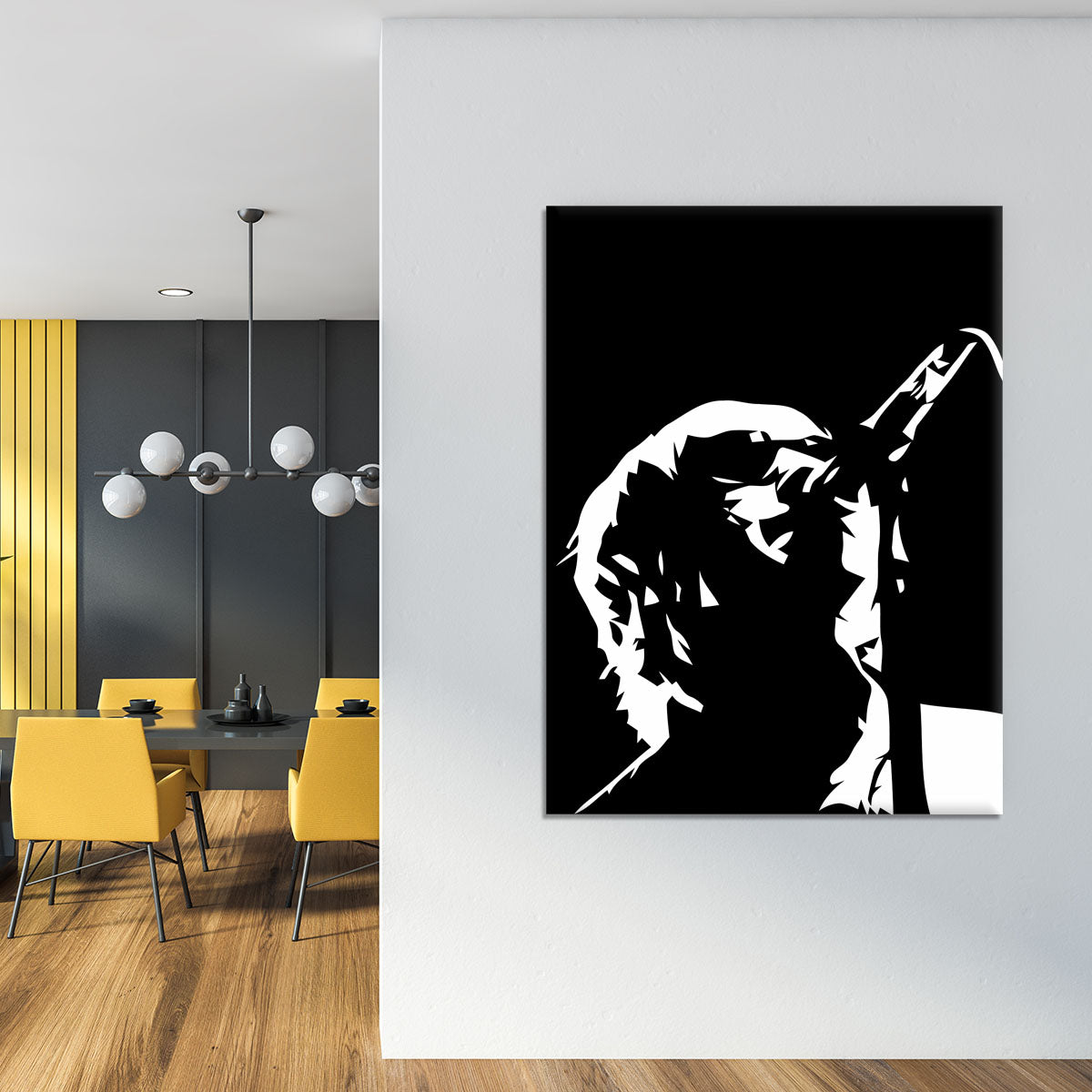 Liam Gallagher Oasis Canvas Print or Poster - Canvas Art Rocks - 4
