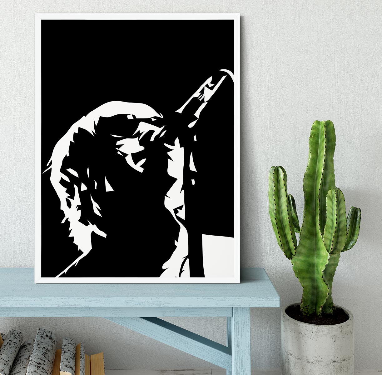 Liam Gallagher Oasis Framed Print - Canvas Art Rocks -6