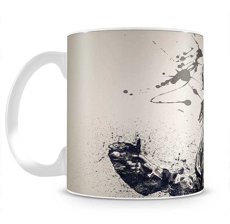 Liam Gallagher Paint Splatter Mug - Canvas Art Rocks - 2
