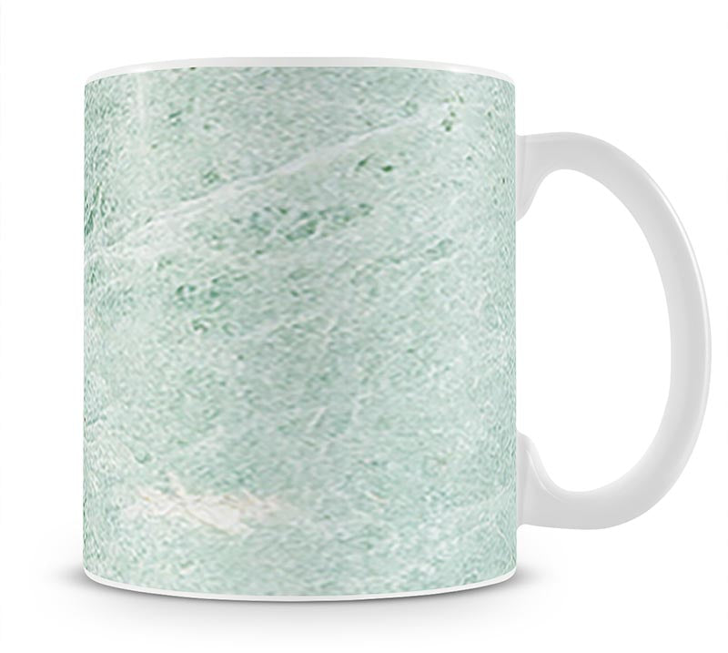 Light Green Cracked Marble Mug - Canvas Art Rocks - 1
