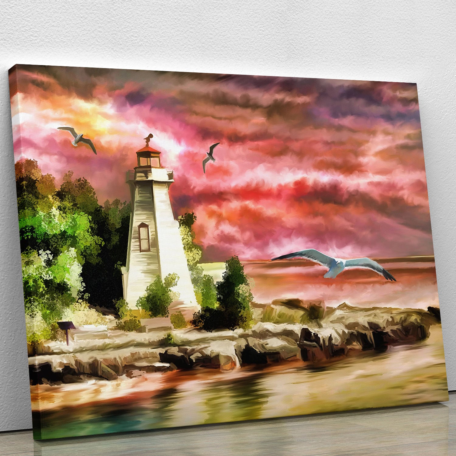 Lighthouse Canvas Print or Poster - Canvas Art Rocks - 1