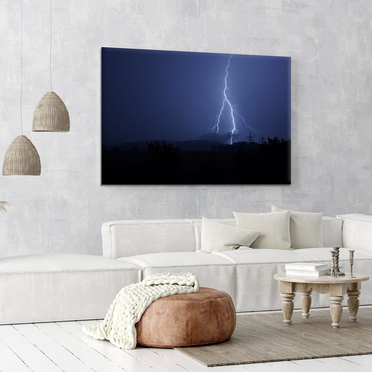 Lightning Flash Canvas Print or Poster - Canvas Art Rocks - 6