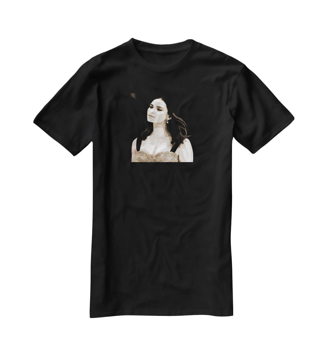 Lily James Baby Driver Pop Art T-Shirt - Canvas Art Rocks - 1