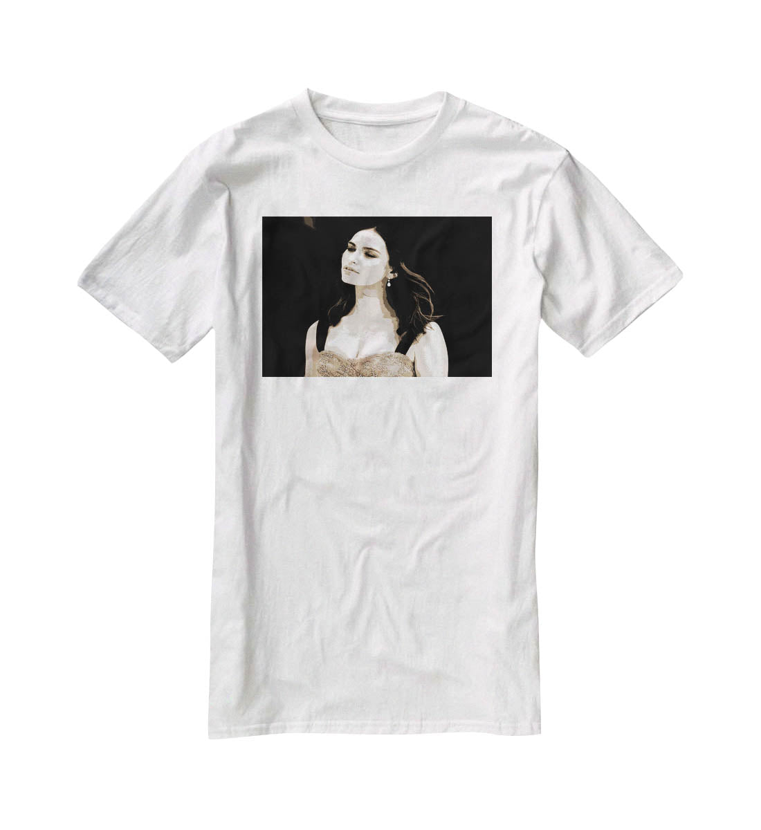 Lily James Baby Driver Pop Art T-Shirt - Canvas Art Rocks - 5