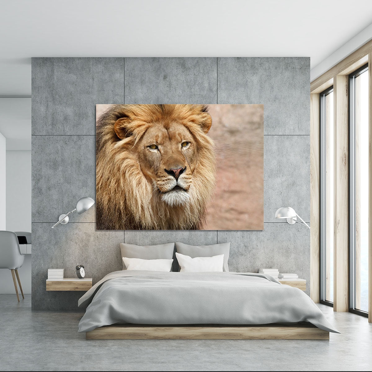 Lion Canvas Print or Poster - Canvas Art Rocks - 5