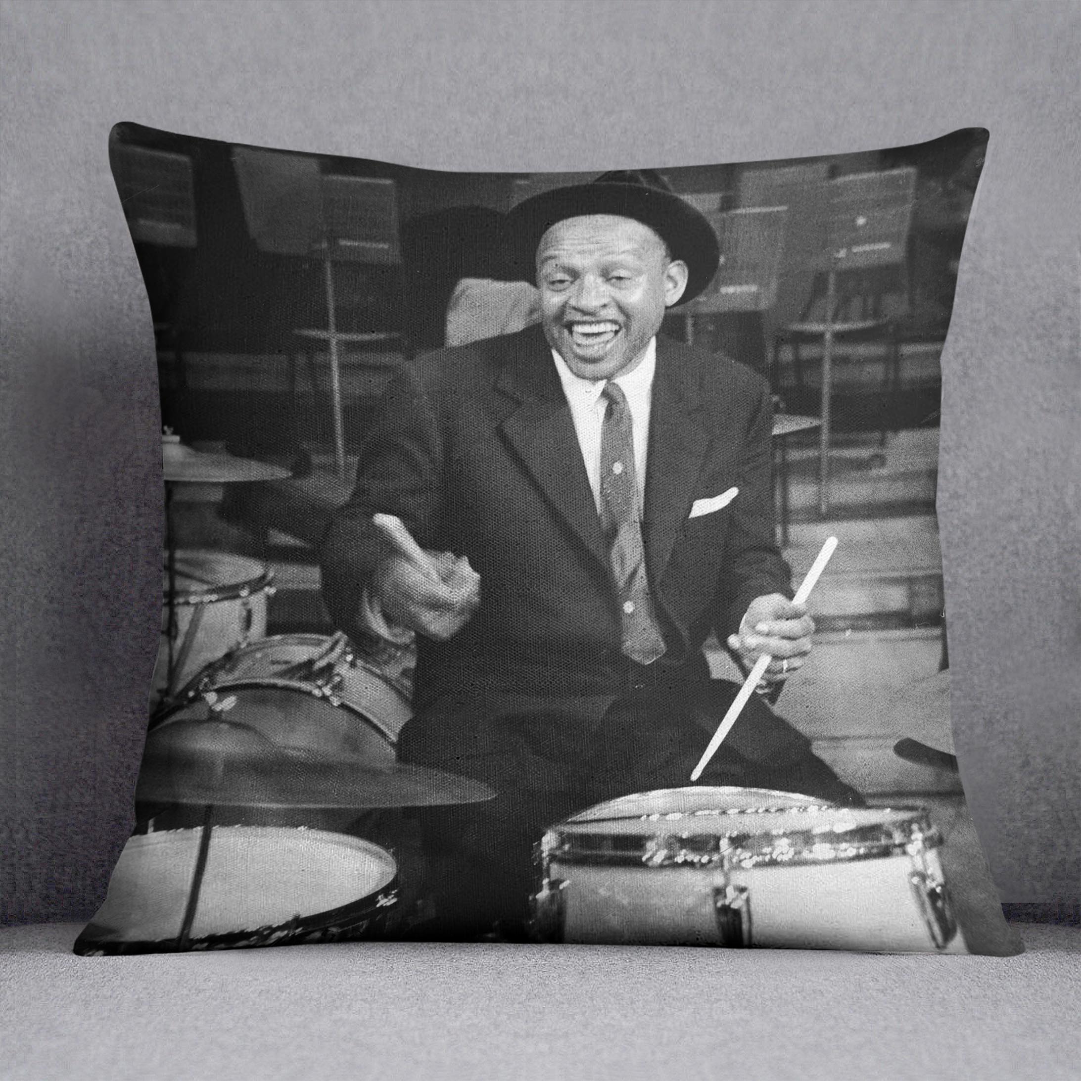 Lionel Hampton on the drums Cushion