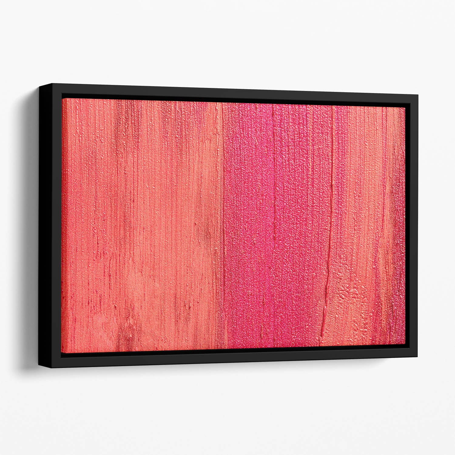 Lipstick texture Floating Framed Canvas