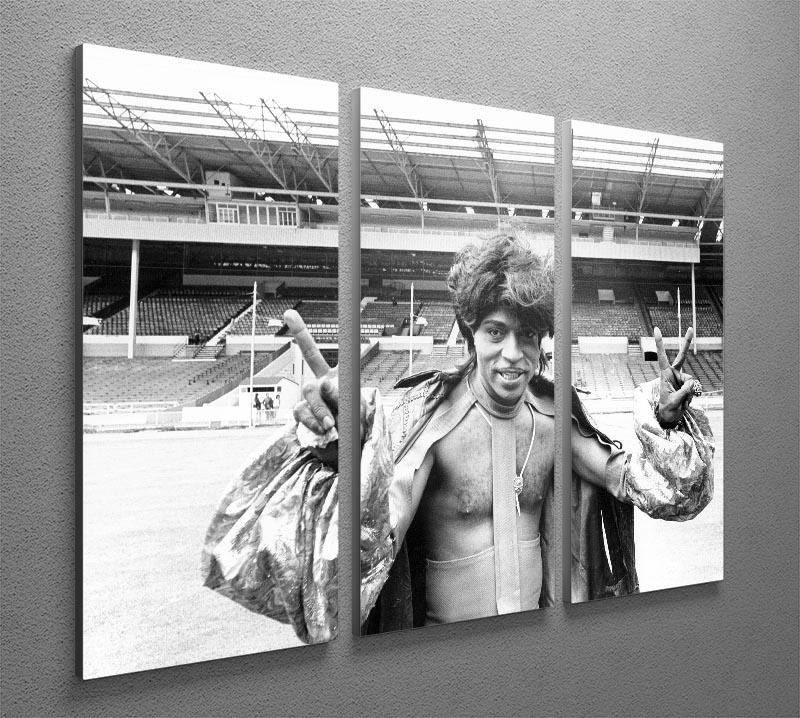 Little Richard at Wembley Stadium 3 Split Panel Canvas Print - Canvas Art Rocks - 2