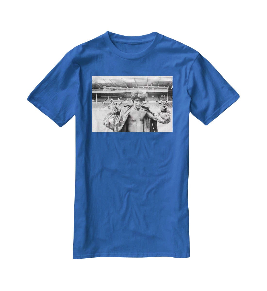 Little Richard at Wembley Stadium T-Shirt - Canvas Art Rocks - 2