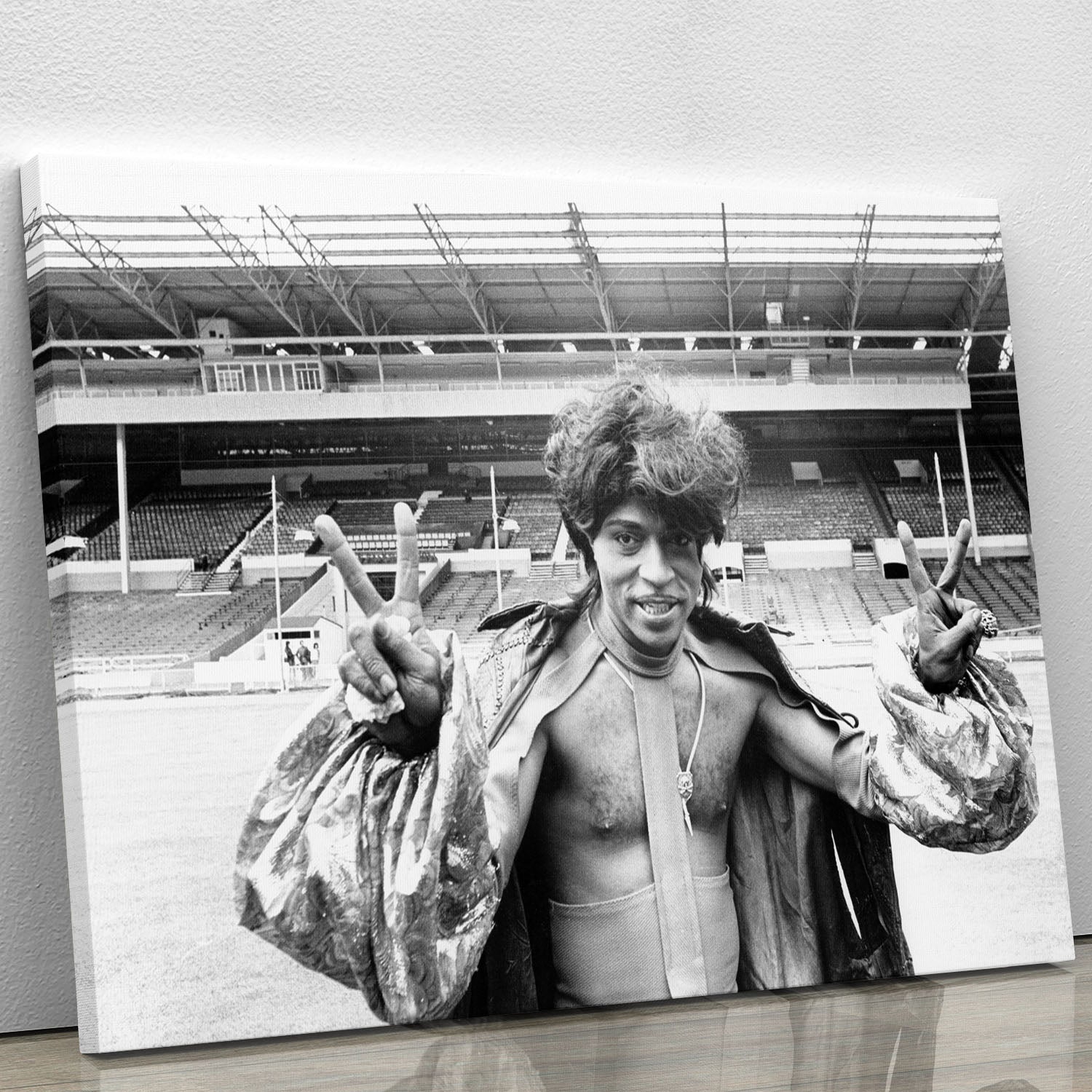 Little Richard at Wembley Stadium Canvas Print or Poster - Canvas Art Rocks - 1
