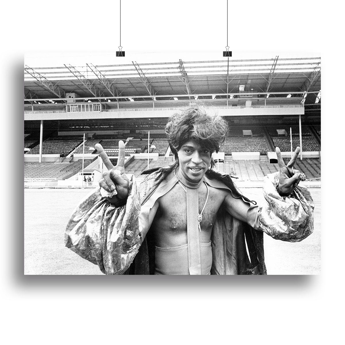 Little Richard at Wembley Stadium Canvas Print or Poster - Canvas Art Rocks - 2