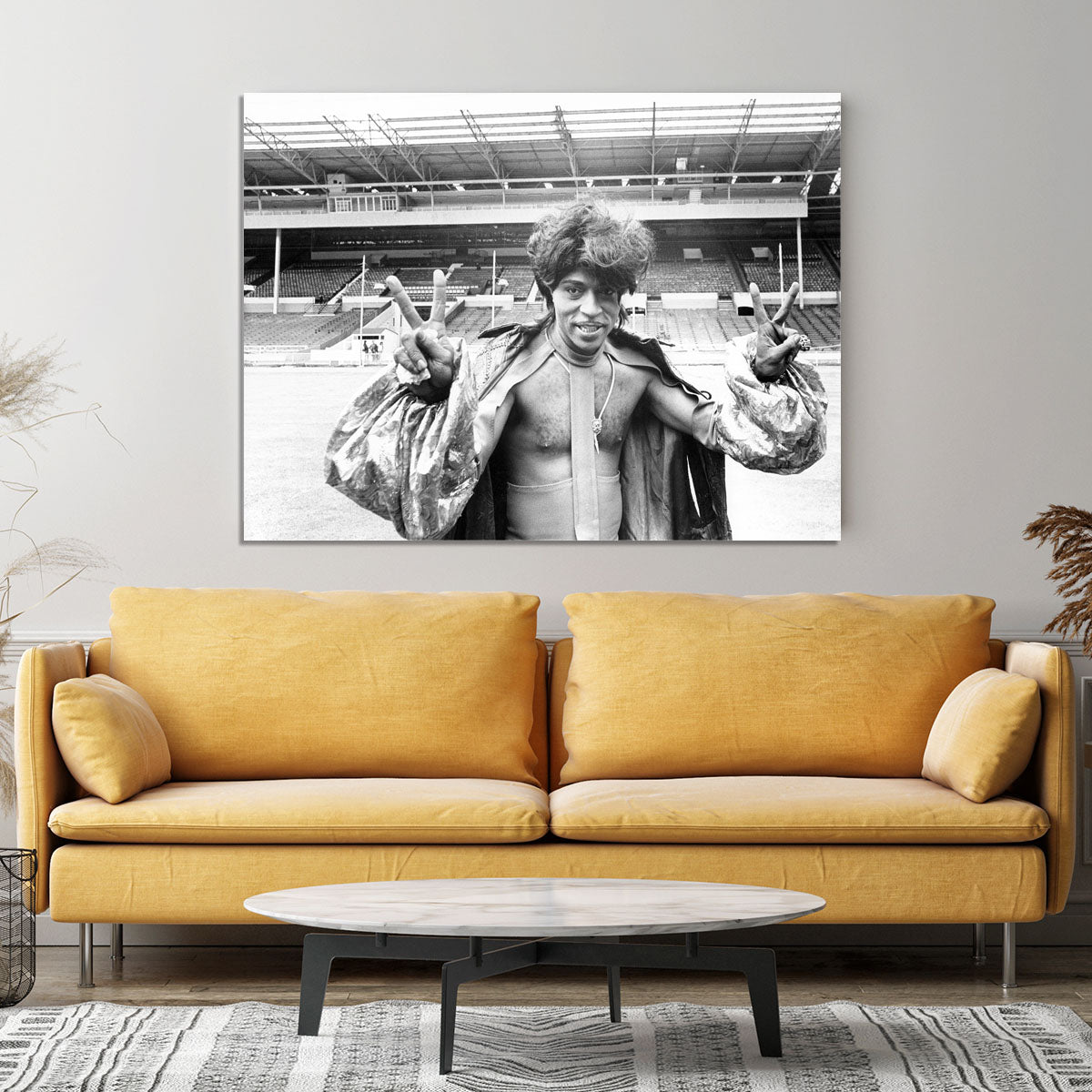 Little Richard at Wembley Stadium Canvas Print or Poster - Canvas Art Rocks - 4