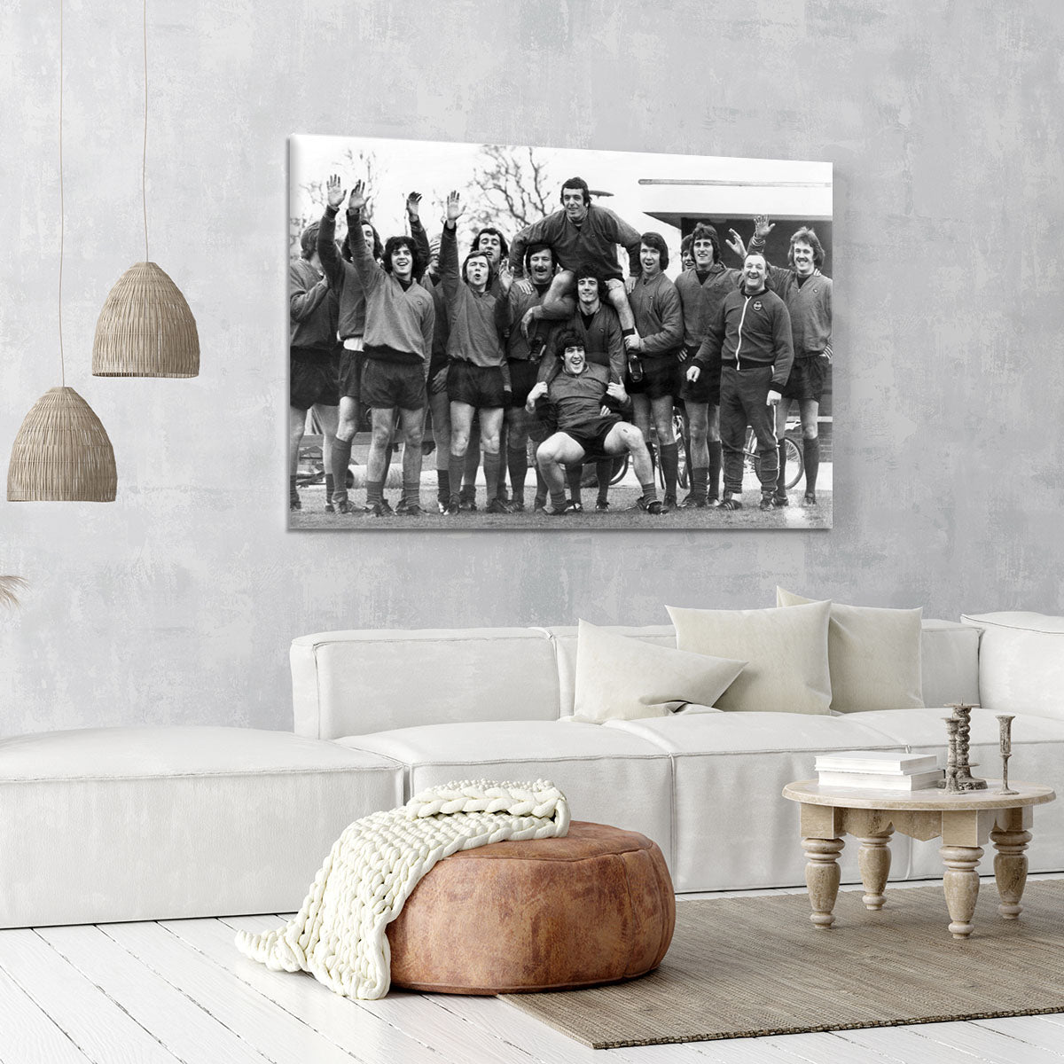 Liverpool FC At Melwood Training Ground 1975 Canvas Print or Poster - Canvas Art Rocks - 6
