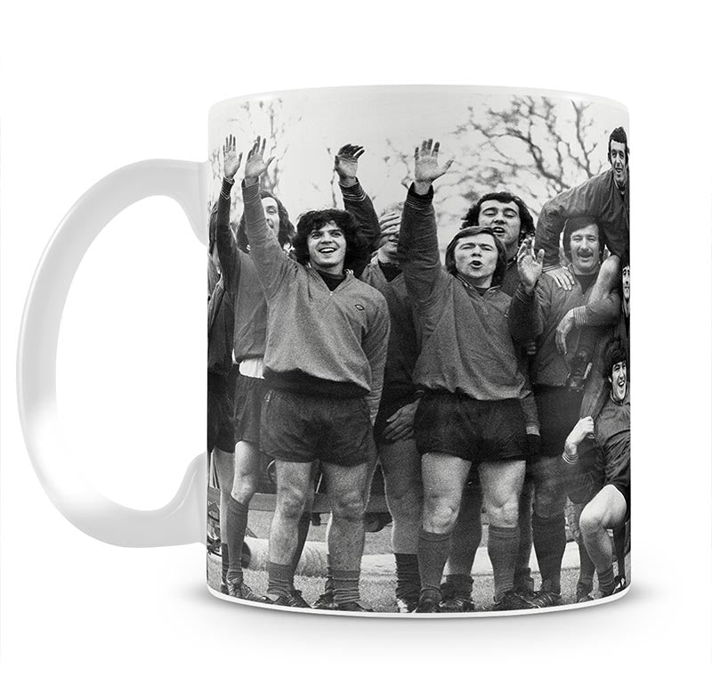 Liverpool FC At Melwood Training Ground 1975 Mug - Canvas Art Rocks - 1