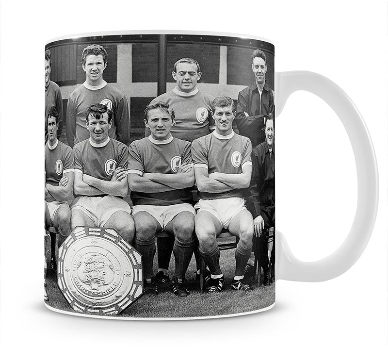 Liverpool Football Club With The FA Cup And The Charity Shield 1965 Mug - Canvas Art Rocks - 1