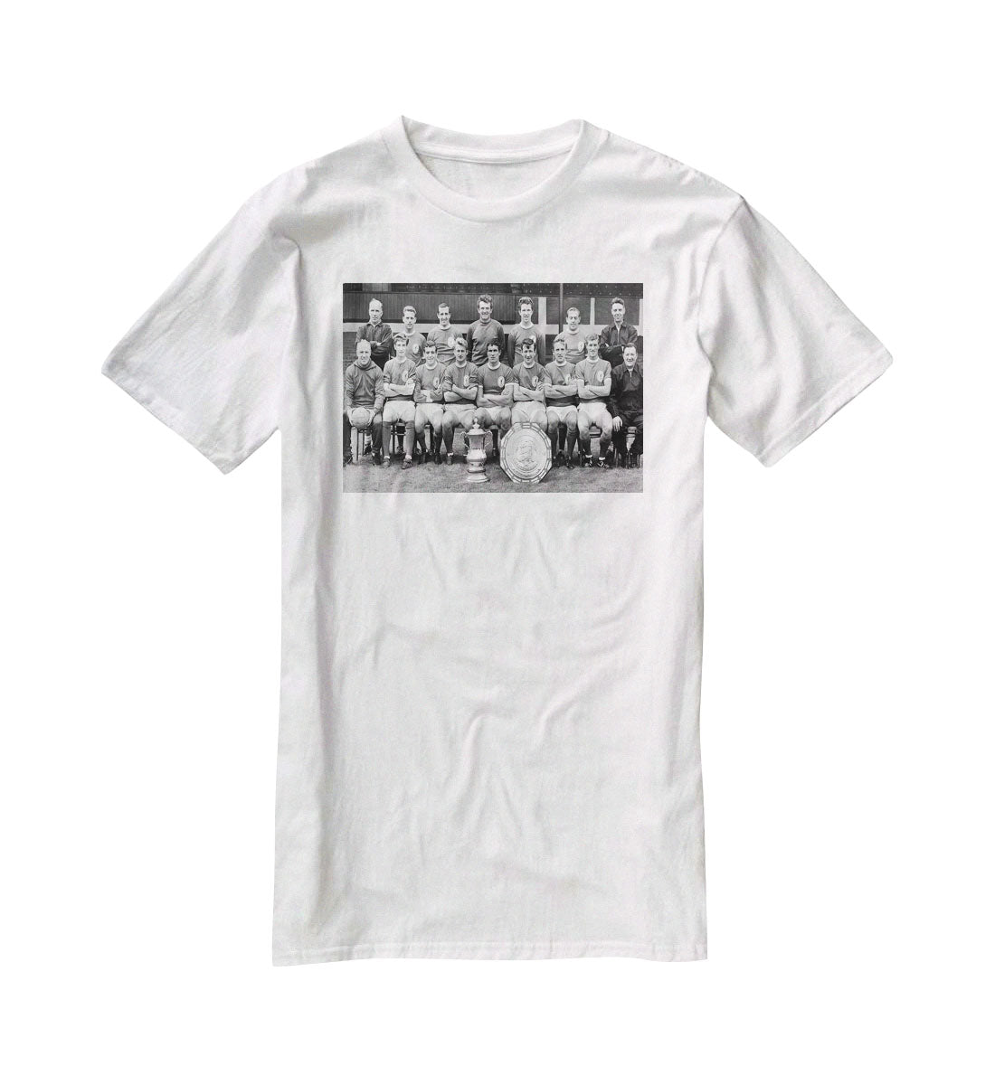 Liverpool Football Club With The FA Cup And The Charity Shield 1965 T-Shirt - Canvas Art Rocks - 5