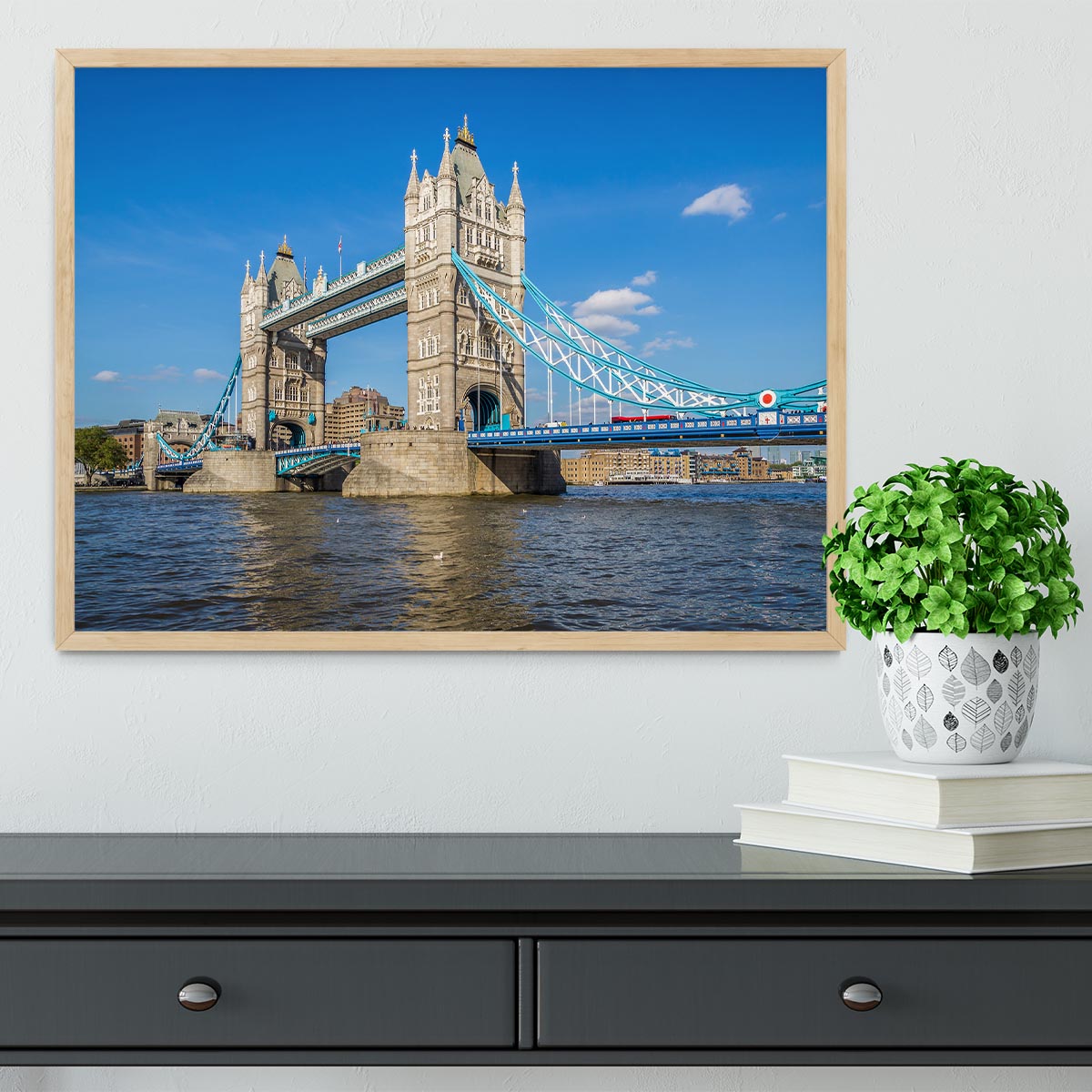 London Tower Bridge Framed Print - Canvas Art Rocks - 4