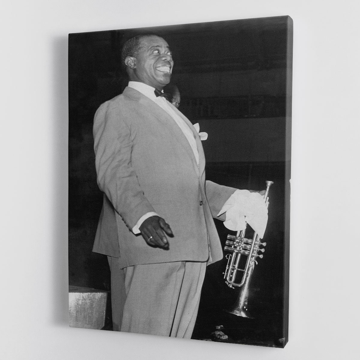 Louis Armstrong in concert Canvas Print or Poster - Canvas Art Rocks - 1
