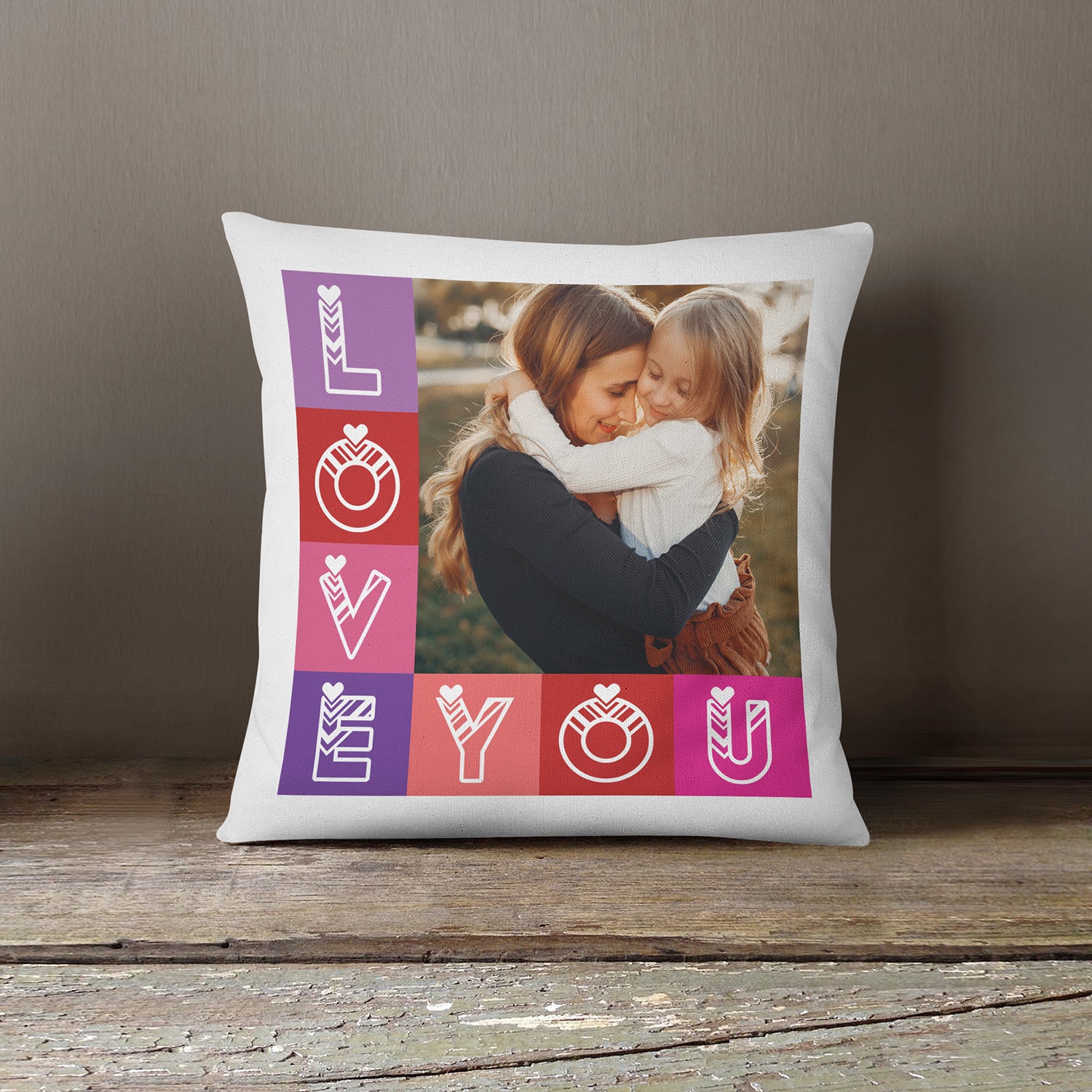 Personalised Love You Cushion