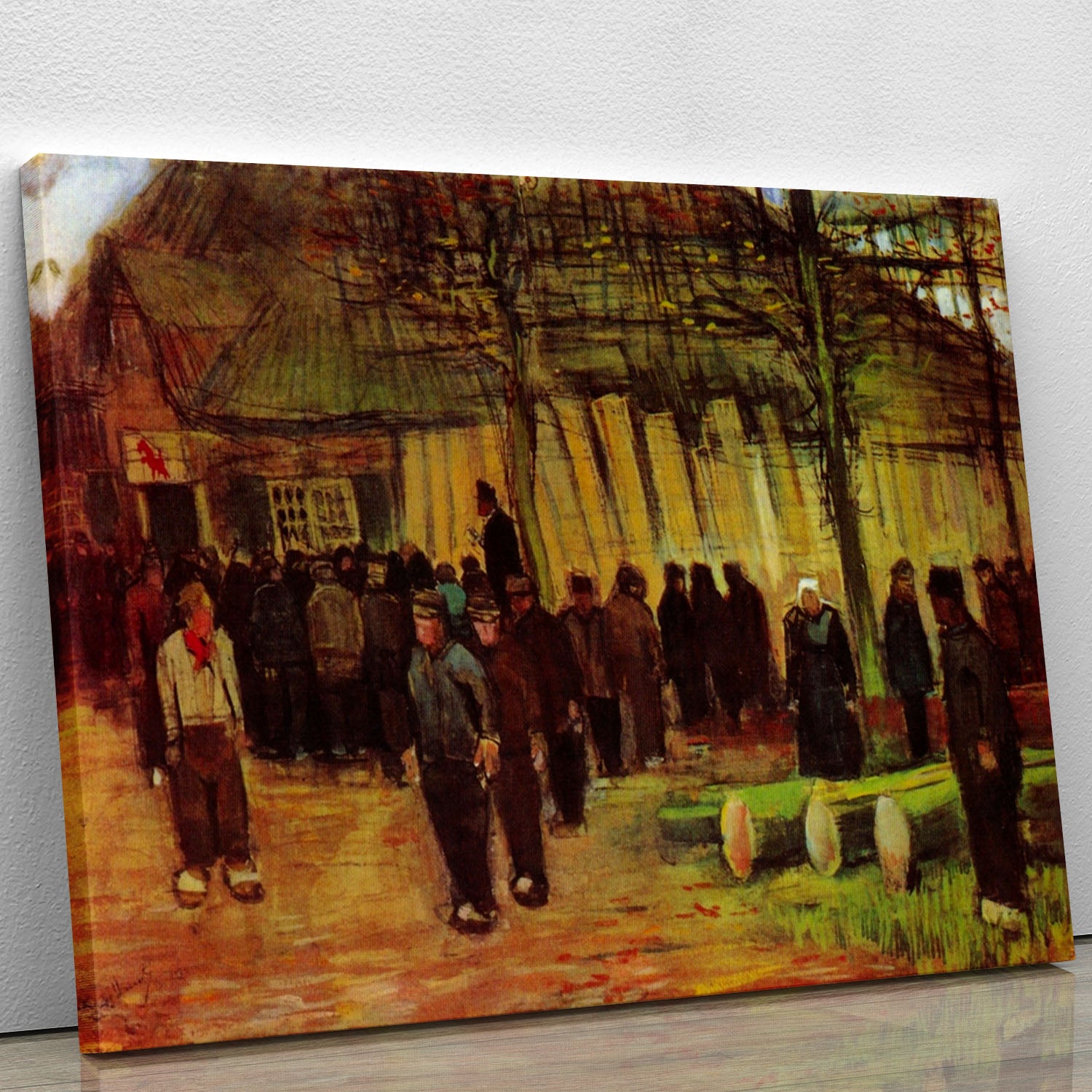 Lumber Sale by Van Gogh Canvas Print or Poster - Canvas Art Rocks - 1