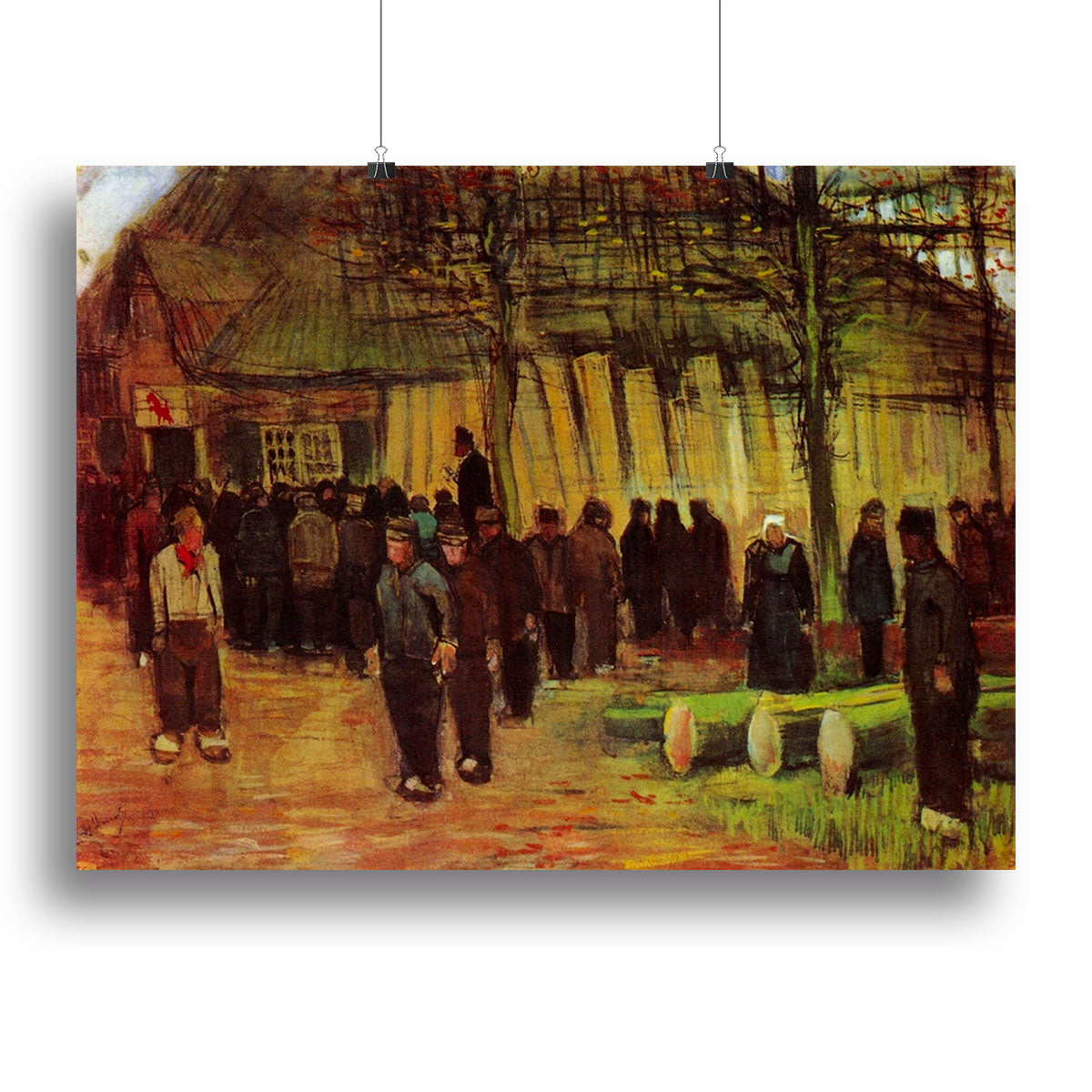 Lumber Sale by Van Gogh Canvas Print or Poster - Canvas Art Rocks - 2