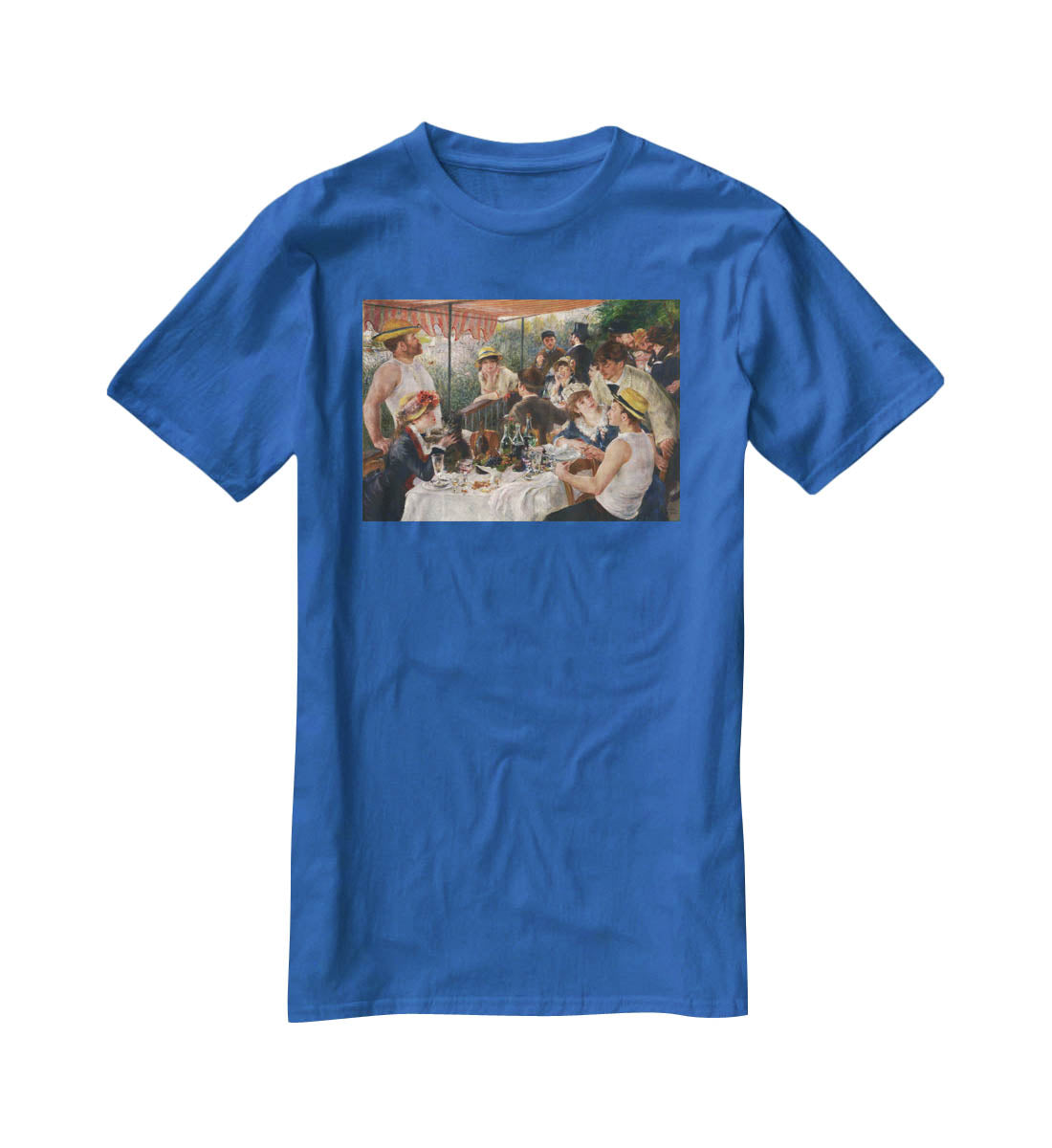Luncheon of the Boating Party by Renoir T-Shirt - Canvas Art Rocks - 2