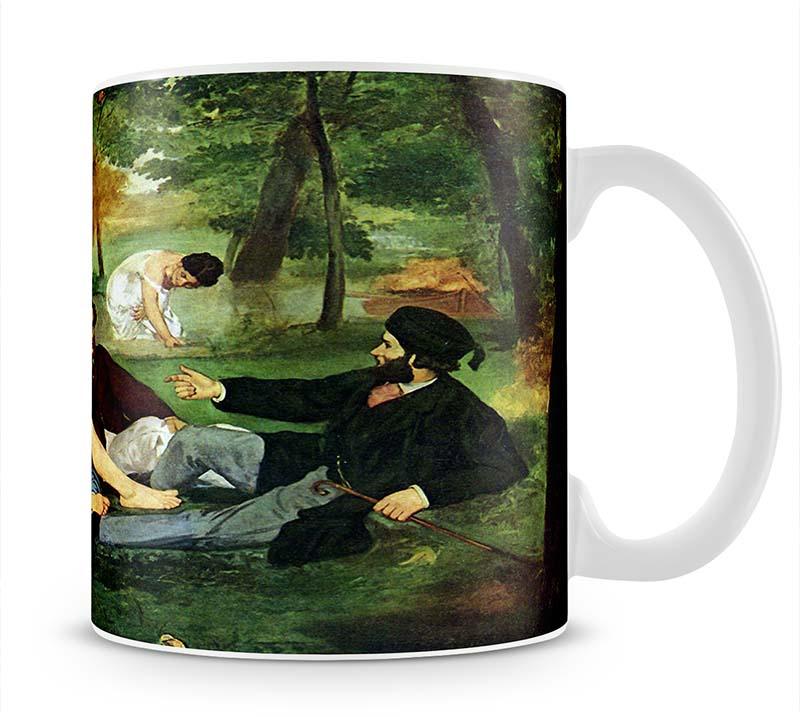 Luncheon on The Grass 1863 by Manet Mug - Canvas Art Rocks - 1