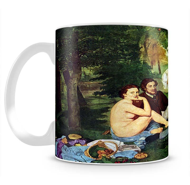 Luncheon on The Grass 1863 by Manet Mug - Canvas Art Rocks - 2