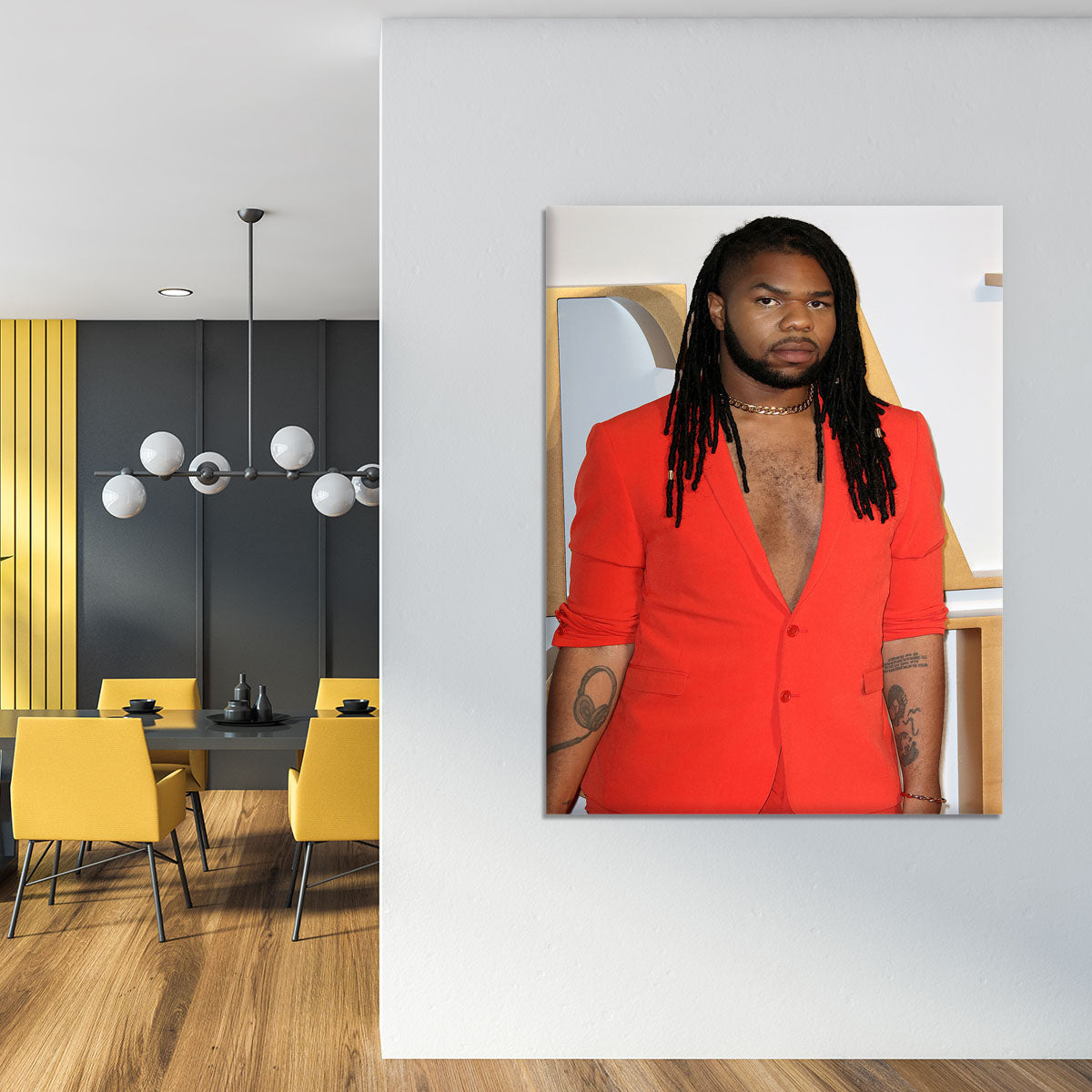 MNEK at A Star is Born UK Premiere Canvas Print or Poster - Canvas Art Rocks - 4