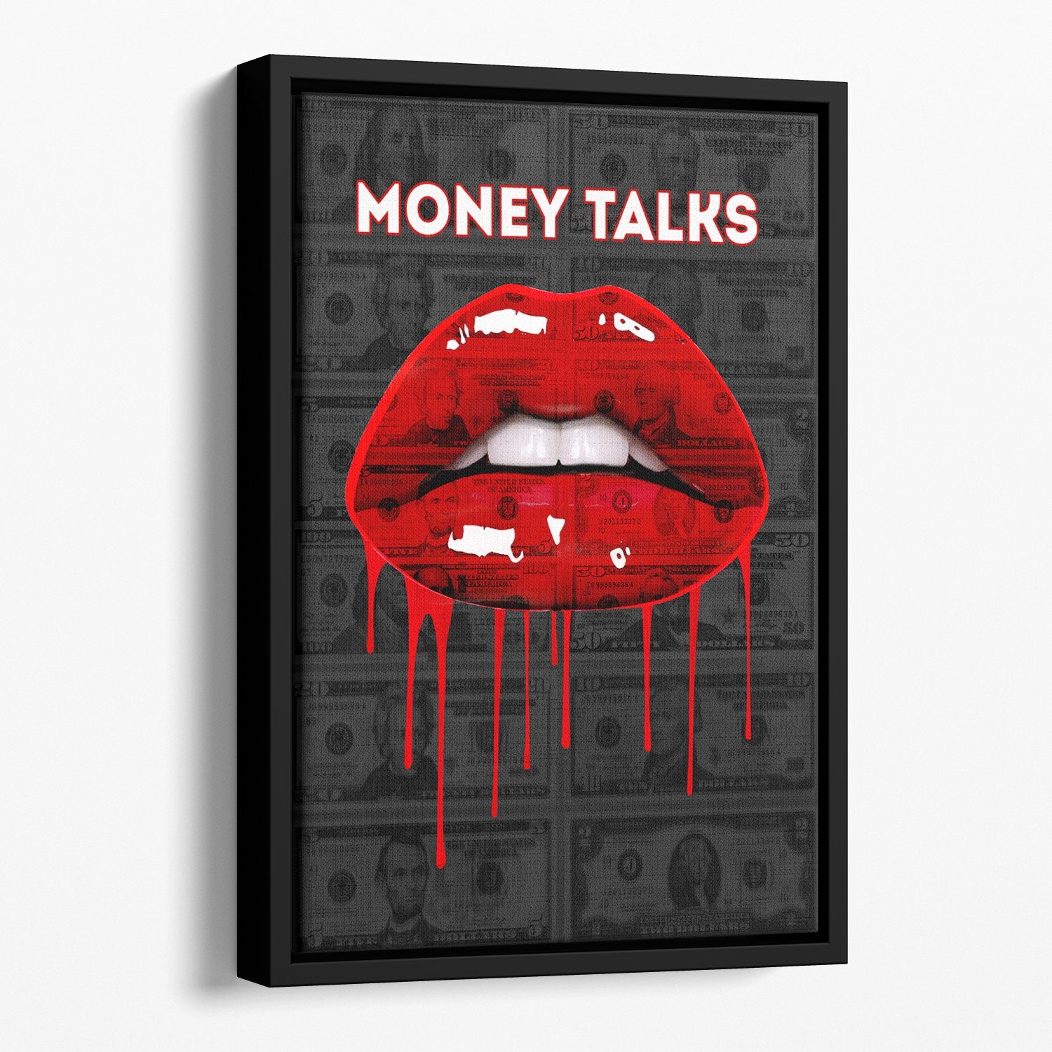 Money Talks Canvas