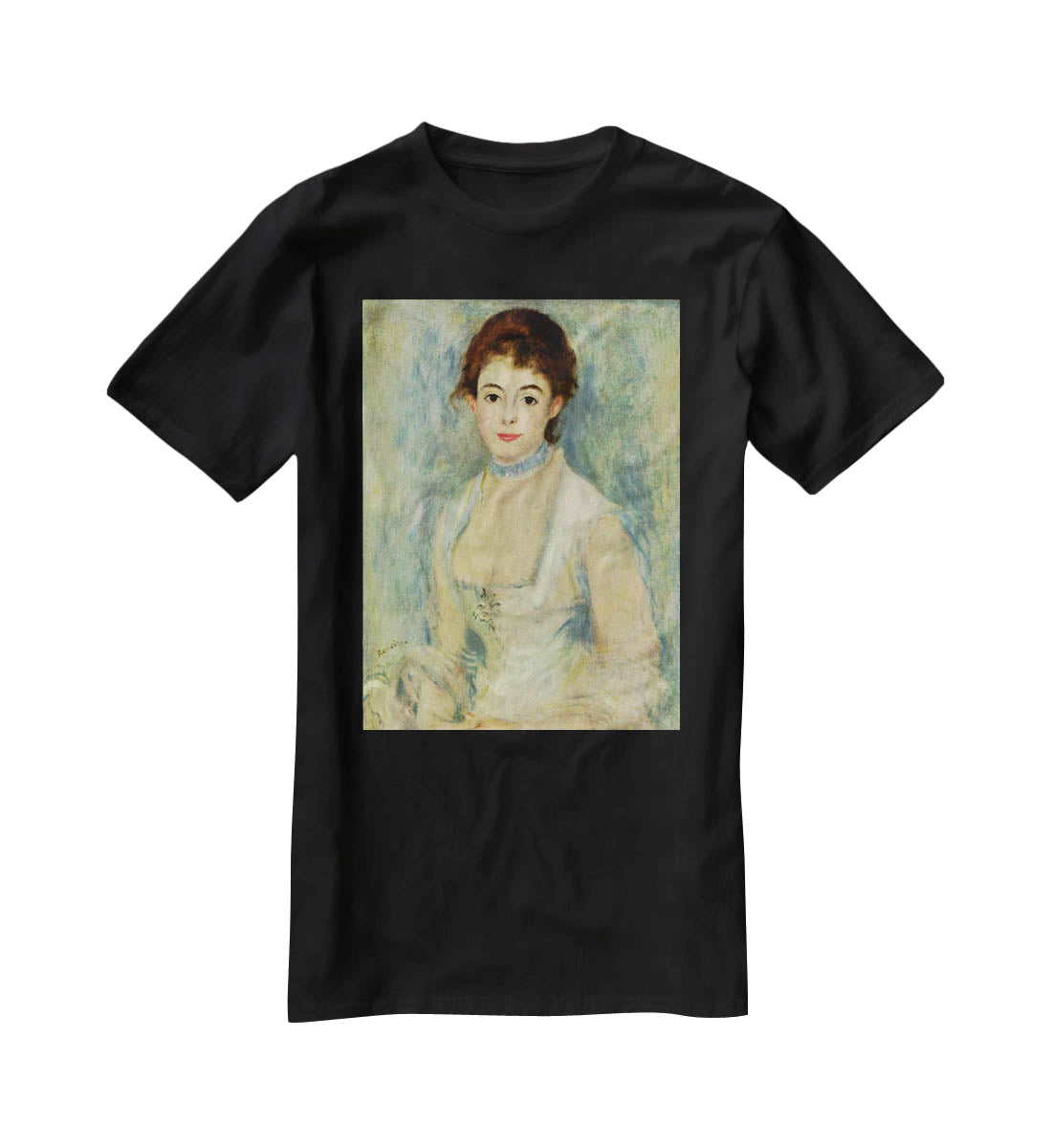 Madame Henriot by Renoir T-Shirt - Canvas Art Rocks - 1