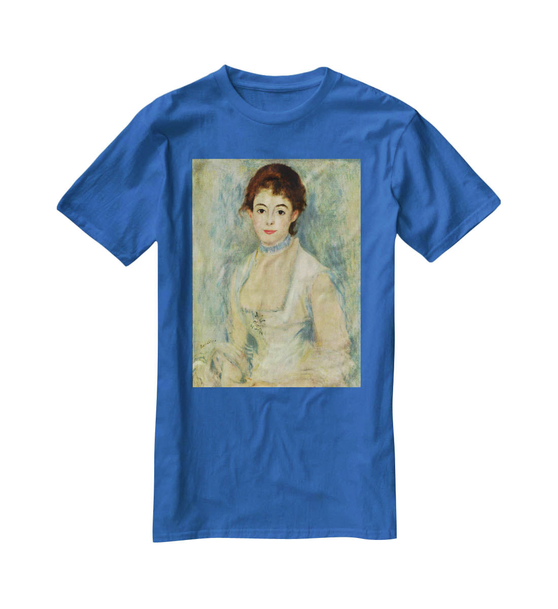 Madame Henriot by Renoir T-Shirt - Canvas Art Rocks - 2