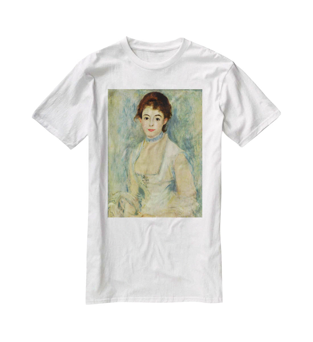 Madame Henriot by Renoir T-Shirt - Canvas Art Rocks - 5