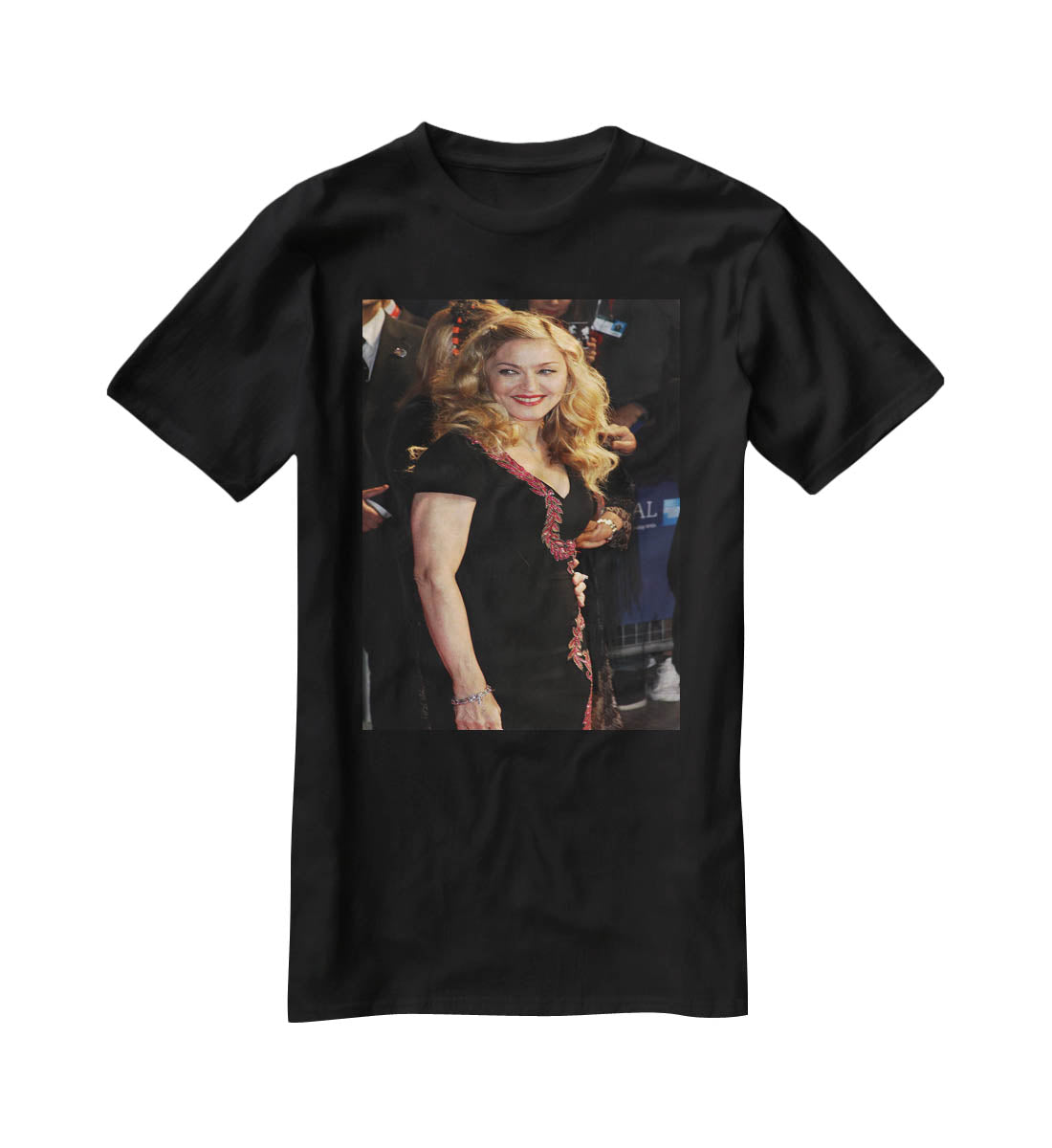Madonna at a premiere T-Shirt - Canvas Art Rocks - 1