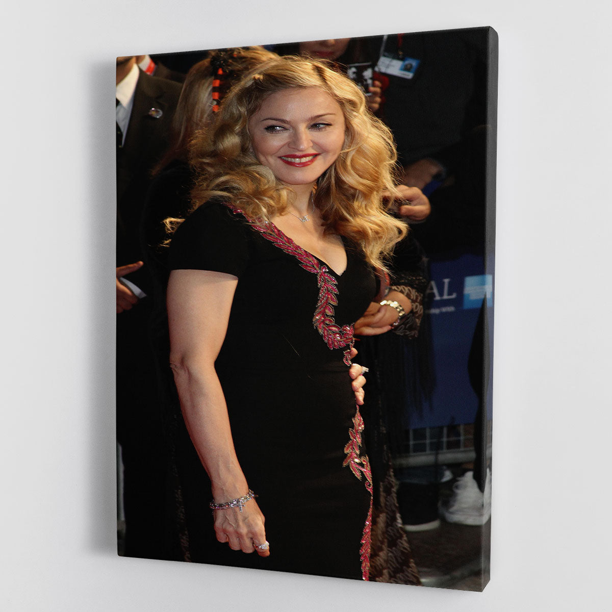 Madonna at a premiere Canvas Print or Poster - Canvas Art Rocks - 1