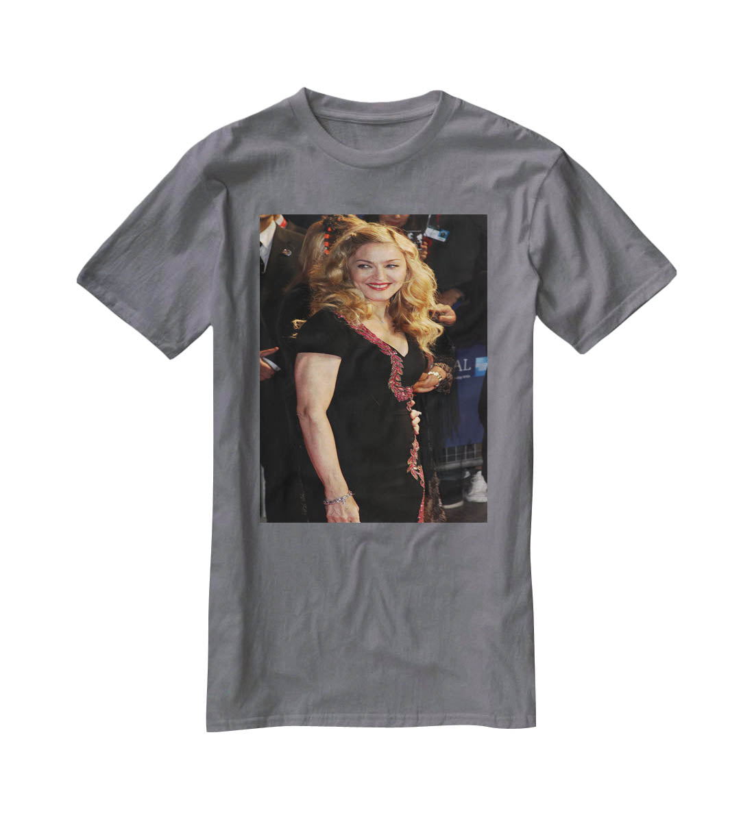 Madonna at a premiere T-Shirt - Canvas Art Rocks - 3