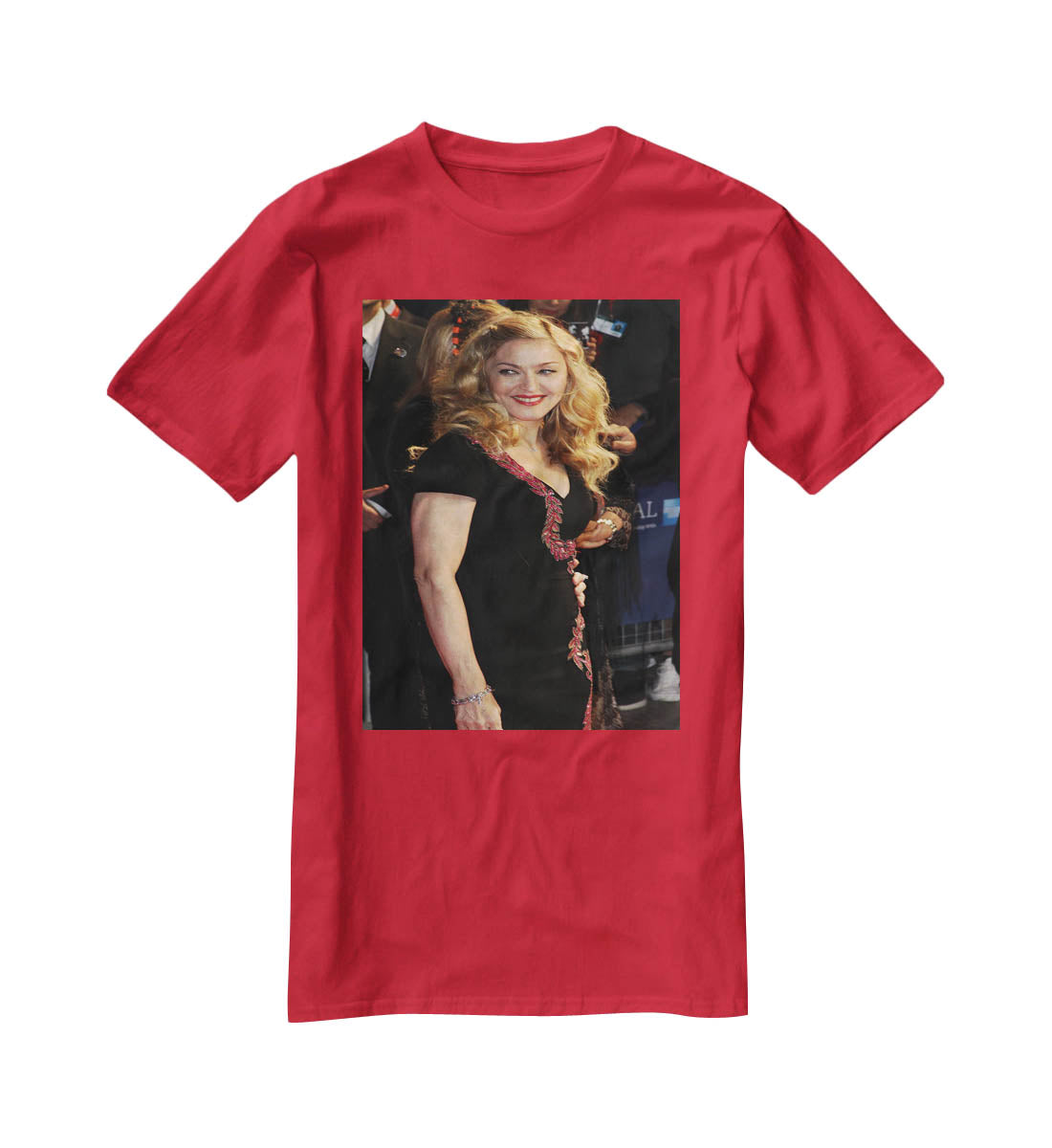 Madonna at a premiere T-Shirt - Canvas Art Rocks - 4