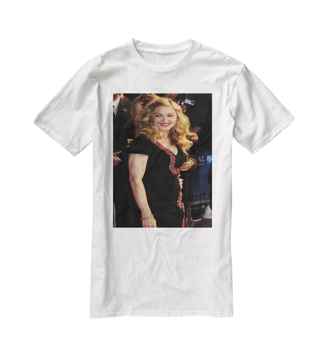 Madonna at a premiere T-Shirt - Canvas Art Rocks - 5