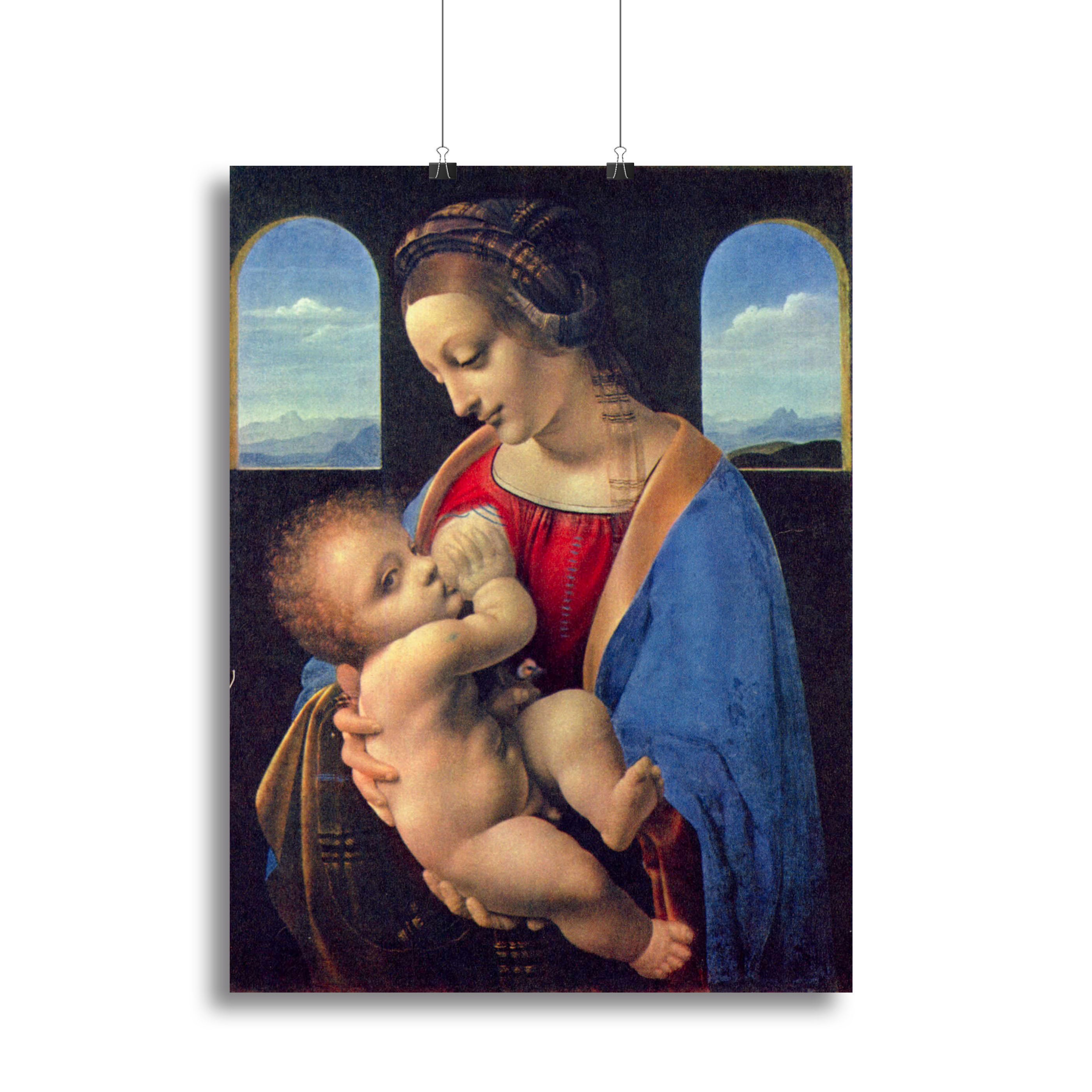 Madonna by Da Vinci Canvas Print or Poster - Canvas Art Rocks - 2