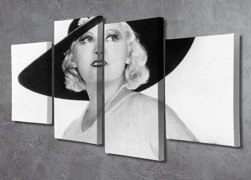 Mae West 4 Split Panel Canvas - Canvas Art Rocks - 2
