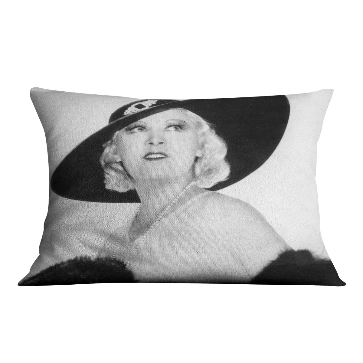 Mae West Cushion - Canvas Art Rocks - 4