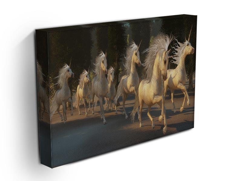 Magical Unicorn Forest Canvas Print or Poster - Canvas Art Rocks - 3