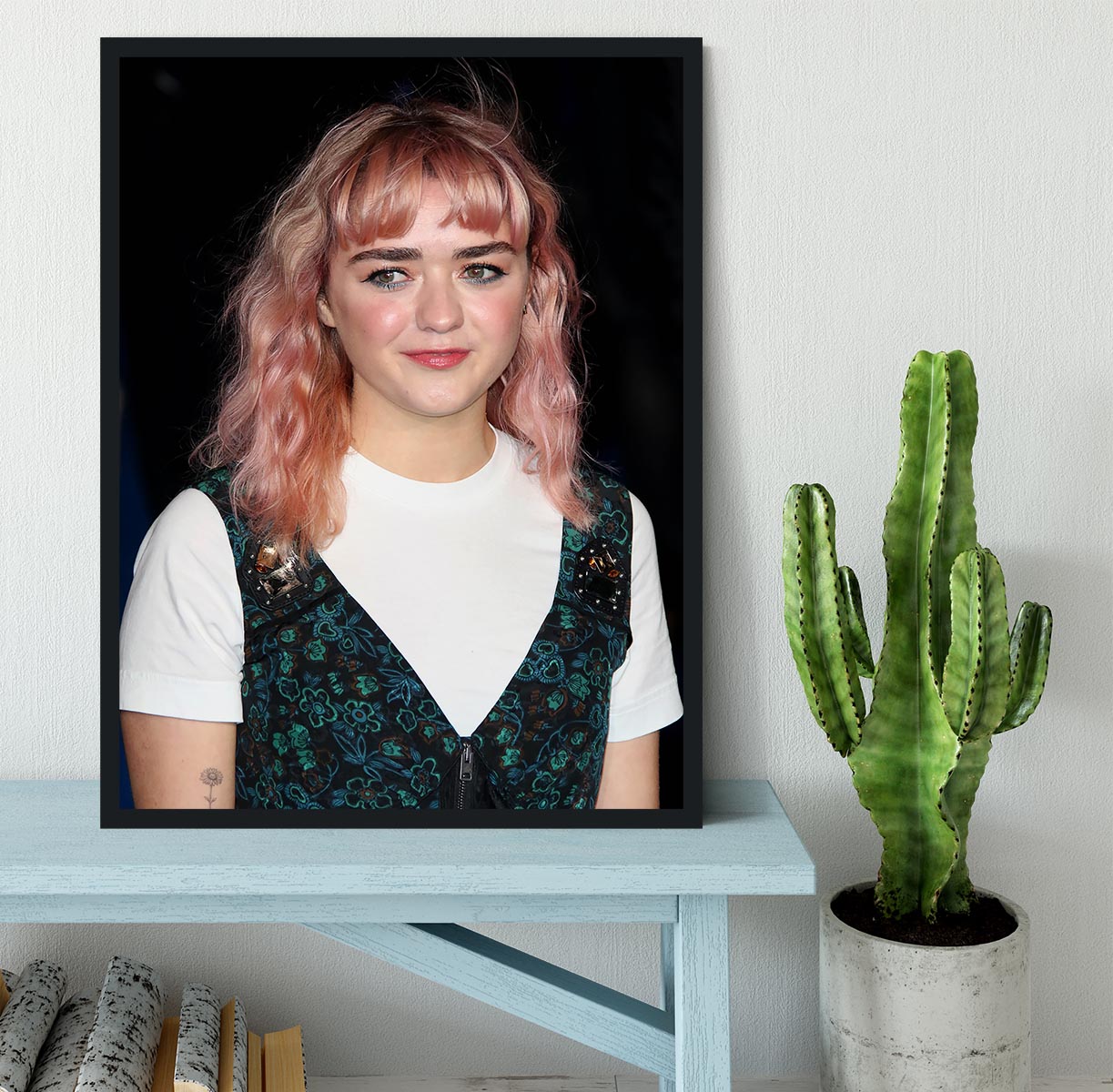 Maisie Williams Framed Print - Canvas Art Rocks - 2