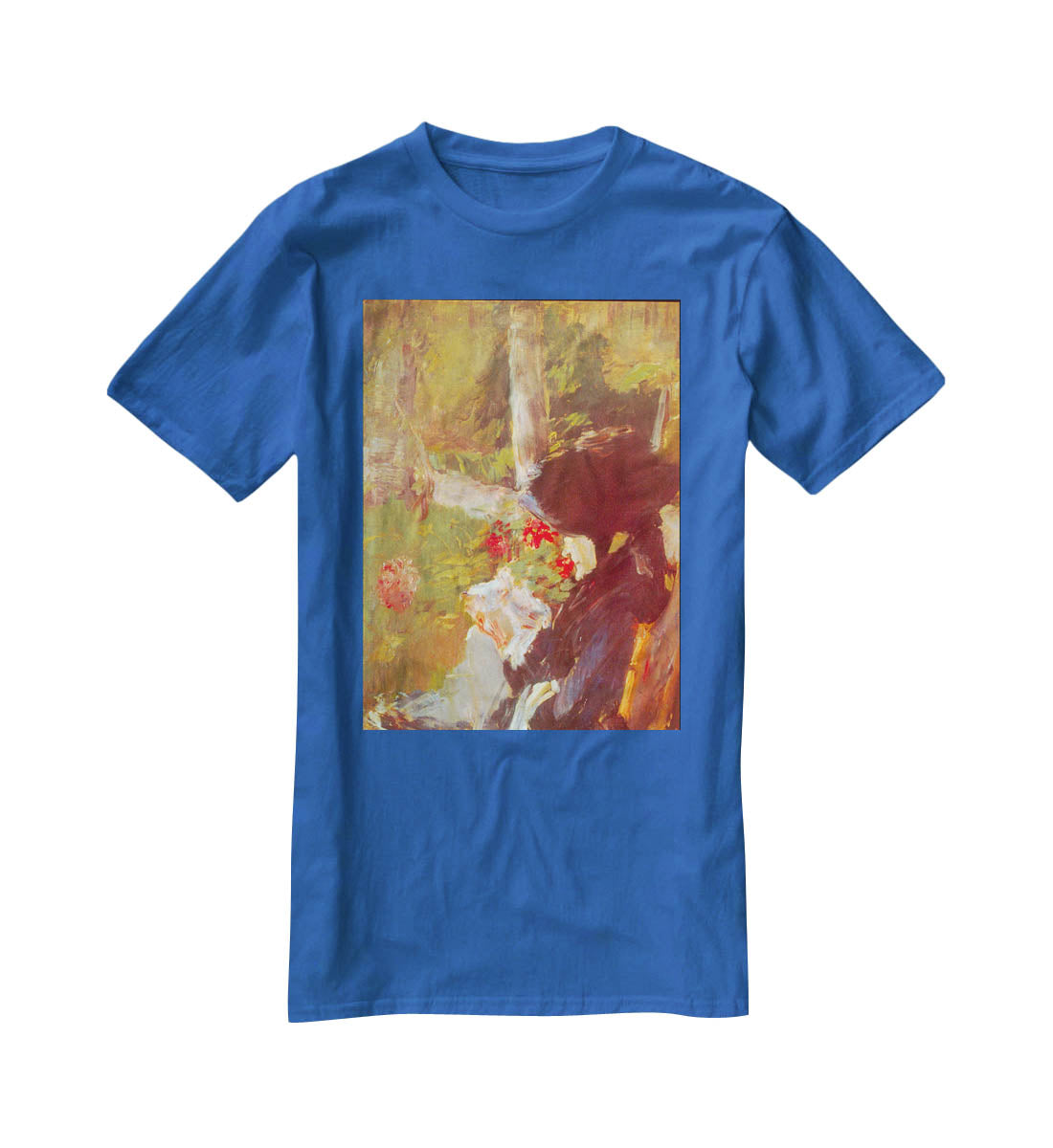 Manets Mother by Manet T-Shirt - Canvas Art Rocks - 2