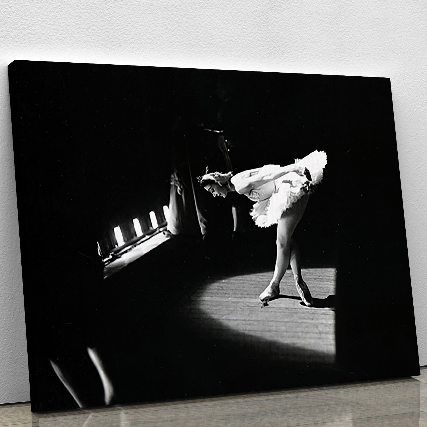 Margot Fonteyn takes a curtain call Canvas Print or Poster - Canvas Art Rocks - 1
