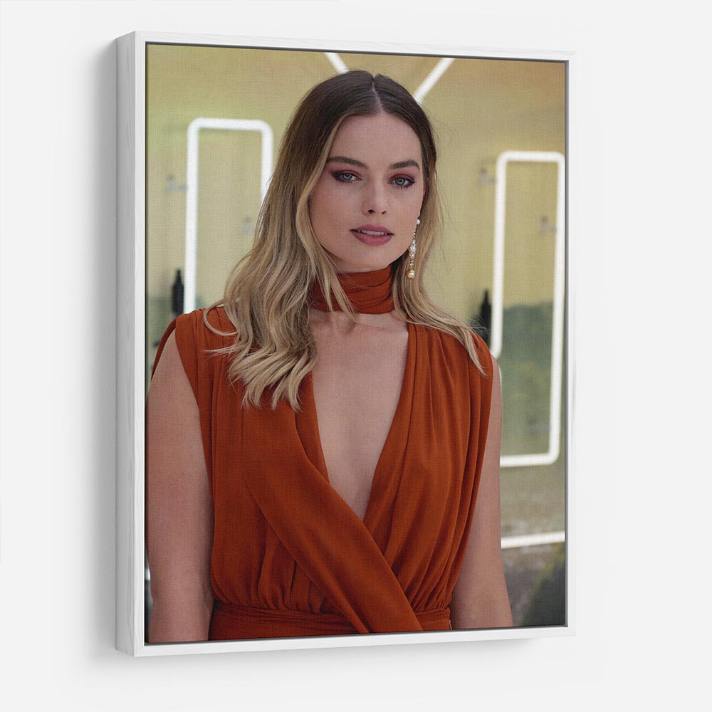 Margot Robbie Once Upon A Time In Hollywood Premiere London HD Metal Print - Canvas Art Rocks - 7