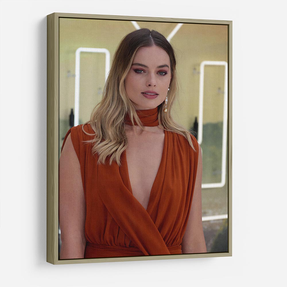 Margot Robbie Once Upon A Time In Hollywood Premiere London HD Metal Print - Canvas Art Rocks - 8